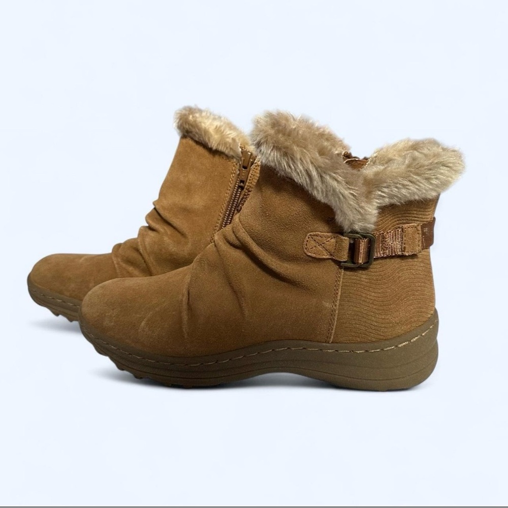 Baretraps Avita Ankle Boots in Whiskey Size 6.5, Bootie, Buckled Strap Accent